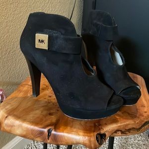 Michael Kors Peep Toe Bootie Heel